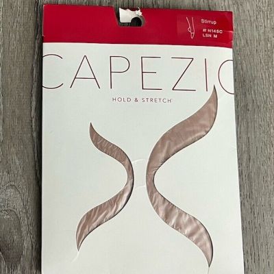 CAPEZIO HOLD & STRETCH BALLET STIRRUP SEMI OPAQUE TIGHTS MEDIUM BROWN